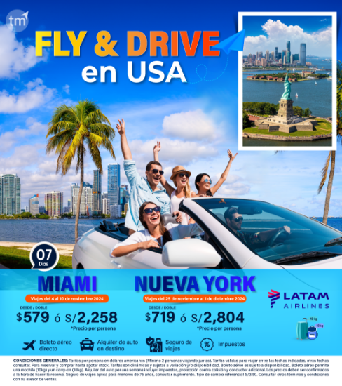 Imagen de Fly & Drive - USA