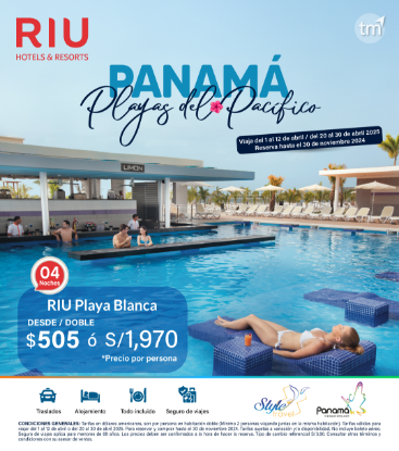Imagen de Panamá-RIU Playa Blanca