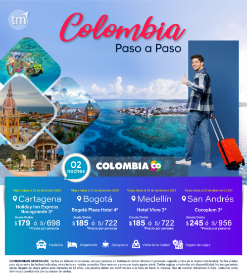 Imagen de Colombia paso a paso