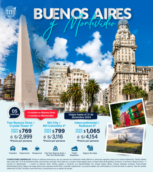 Imagen de Buenos Aires y Montevideo