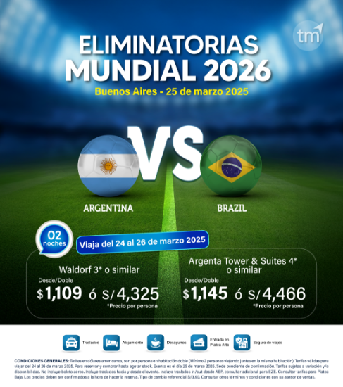 Imagen de Eliminatorias Mundial Argentina vs Brasil 