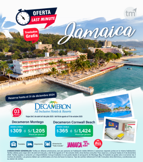 Imagen de Decameron Jamaica Oferta Último Minuto