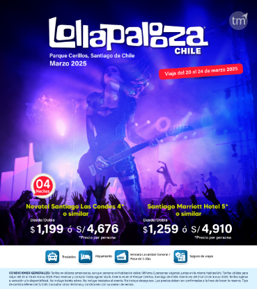Imagen de Lollapalooza Chile 2025