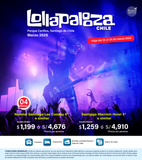Imagen de Lollapalooza Chile 2025