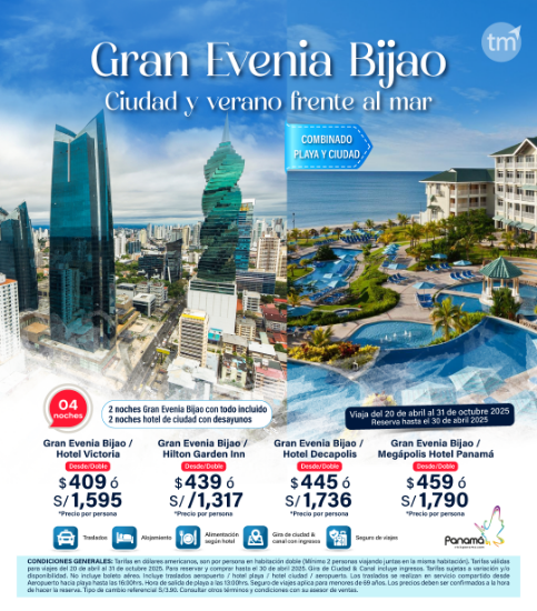 Imagen de Gran Evenia Panamá y ciudad