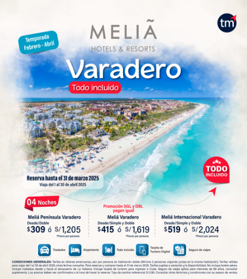 Imagen de Varadero con Melia