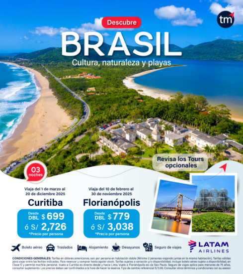 Imagen de Brasil con Latam
