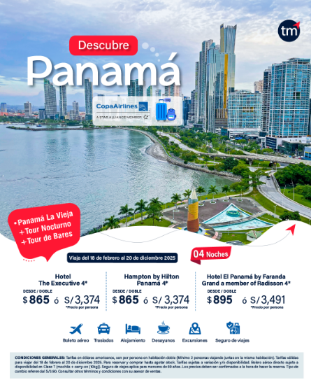 Imagen de Descubre Panamá con Copa