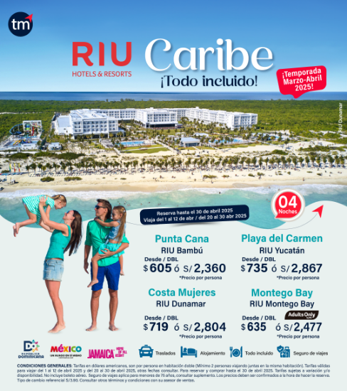 Imagen de RIU Caribe marzo-Abril 2025