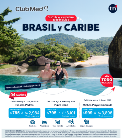 Imagen de Brasil y Caribe