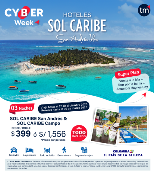 Imagen de Cyber Week Hoteles Sol Caribe