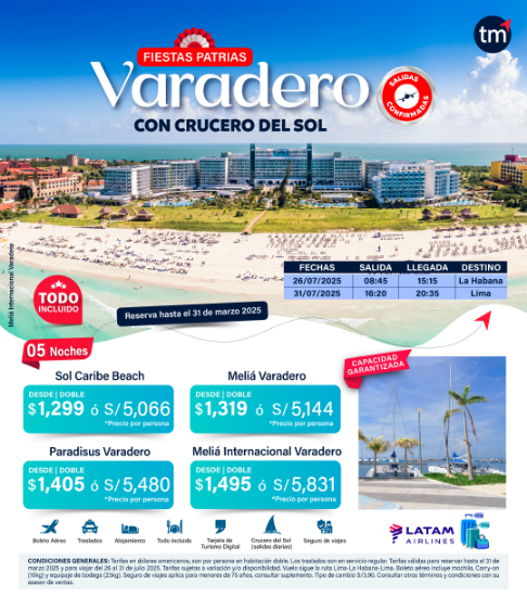 Imagen de Fiestas Patrias Varadero en Crucero 