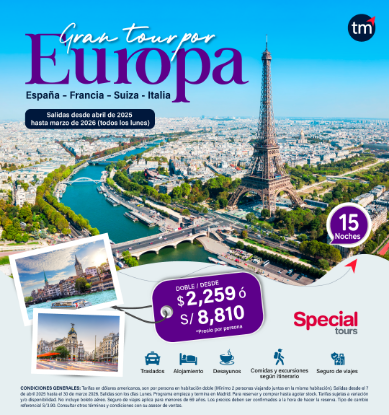 Imagen de Gran Tour por Europa