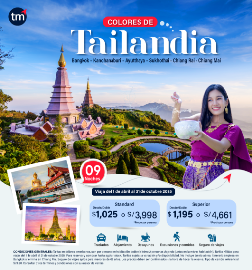 Imagen de Colores de Tailandia
