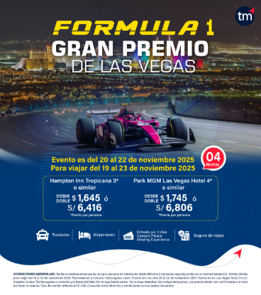 Imagen de Formula 1 - Las Vegas