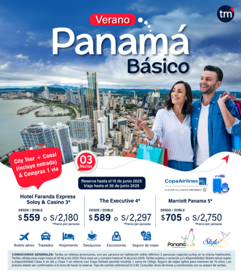 Imagen de Panamá Básico con Copa