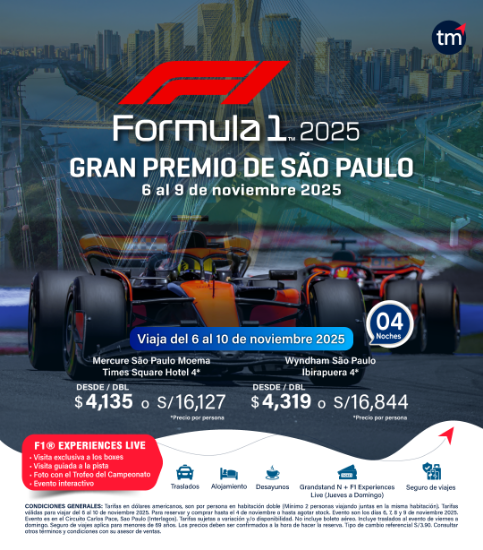 Imagen de Formula 1 Gran premio de Sao Paulo