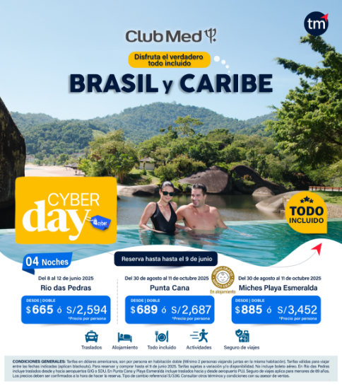 Imagen de Club Med Brasil y Caribe - Cyber 