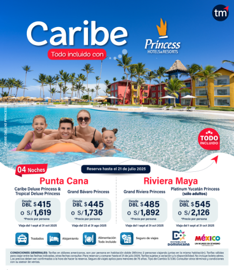 Imagen de Princess- Caribe 2025