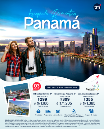 Imagen de Escapada Romantica a Panamá
