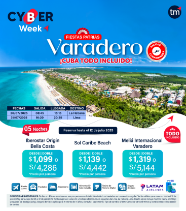 Imagen de Cyber - Varadero - Fiestas Patrias