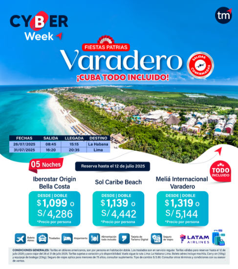 Imagen de Cyber - Varadero - Fiestas Patrias