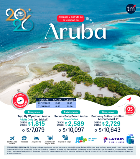 Imagen de Año nuevo en Aruba