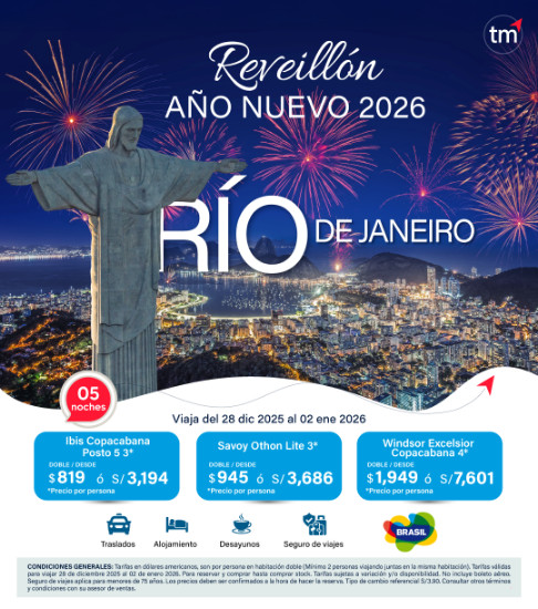 Imagen de Reveillón Río 2026