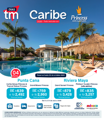 Imagen de Princess Caribe-Días TM
