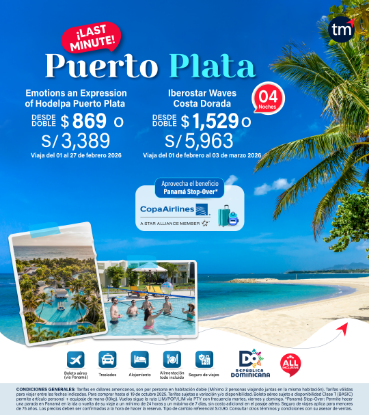 Imagen de Puerto Plata con Copa - Last Minute