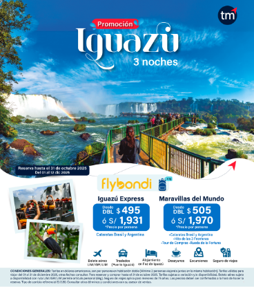 Imagen de Iguazú - Boleto aéreo