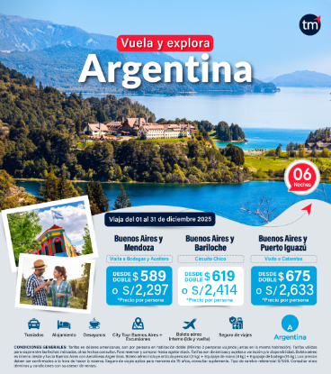 Imagen de Argentina por destino