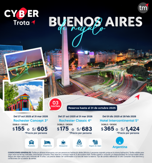 Imagen de Buenos Aires de regalo - Cyber