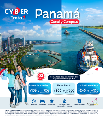 Imagen de Panamá Canal y compras - Cyber