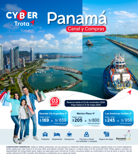 Imagen de Panamá Canal y compras - Cyber