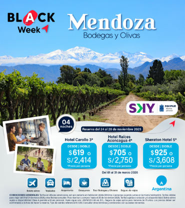 Imagen de Mendoza - Black Week