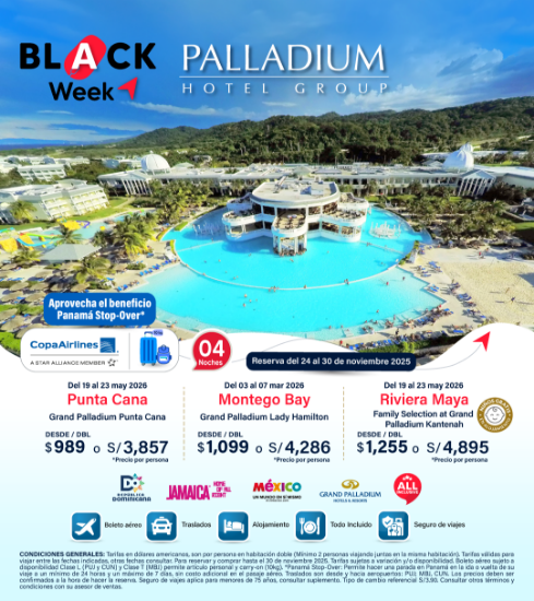 Imagen de Palladium - Black Week