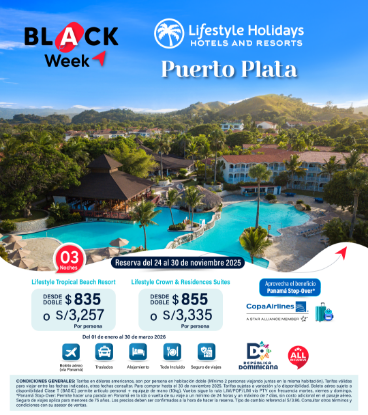 Imagen de Lifestyle Holidays - Black Week