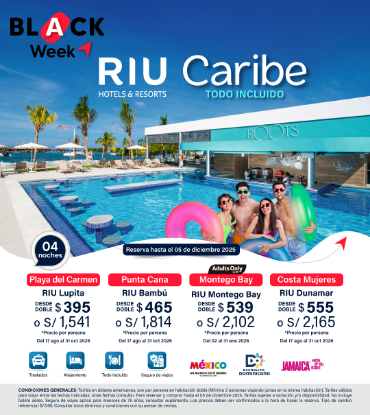 Imagen de RIU Caribe - Black Week