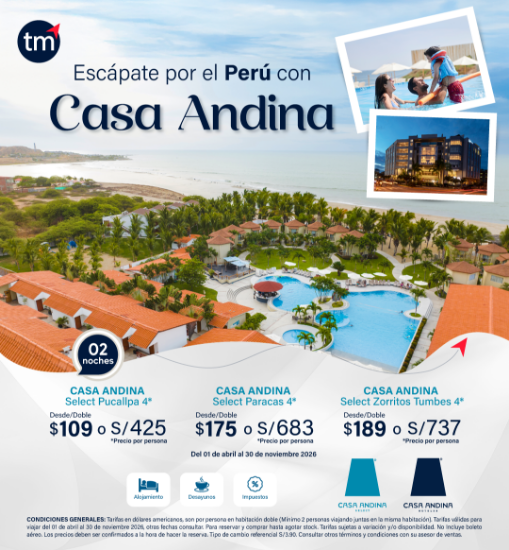 Imagen de Casa Andina Paracas - Zorritos - Pucallpa