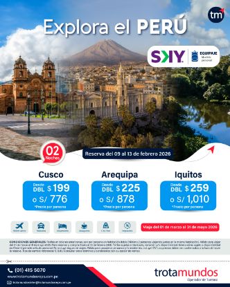 Imagen de Explora el Perú con Sky