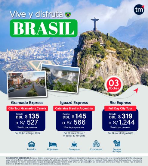 Imagen de Vive y disfruta Brasil