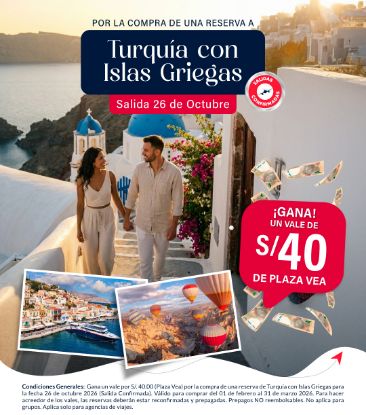 Imagen de Campaña Turquía con Islas Griegas