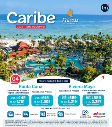 Imagen de Princess Caribe 2026