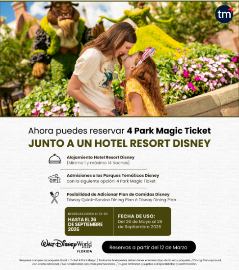 Imagen de 4 Park Magic Ticket Resort Disney