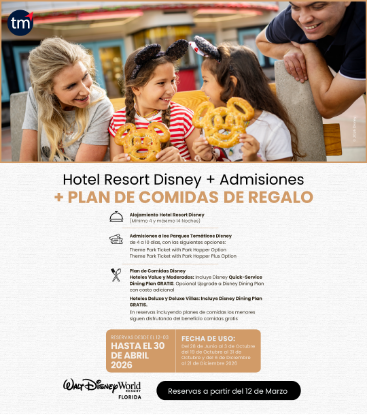 Imagen de Hotel Resort Disney - Admisiones 