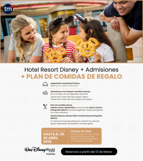 Imagen de Hotel Resort Disney - Admisiones 