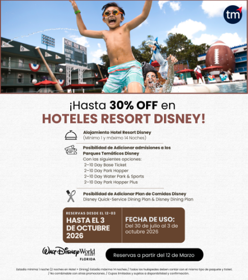 Imagen de Hotel Resort Disney - Descuentos