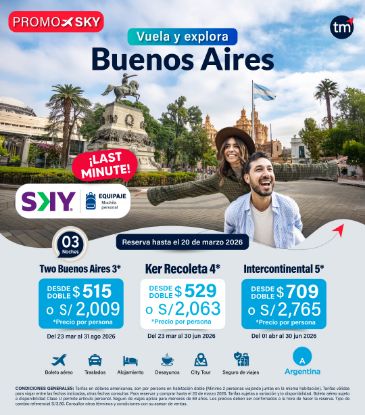 Imagen de Buenos Aires - Promo - Sky