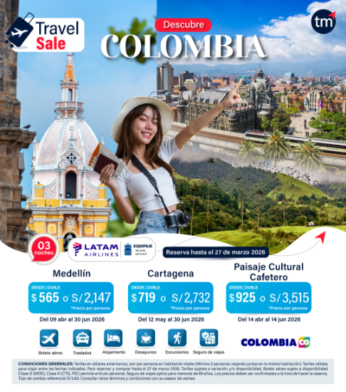 Imagen de Travel Sale - Colombia